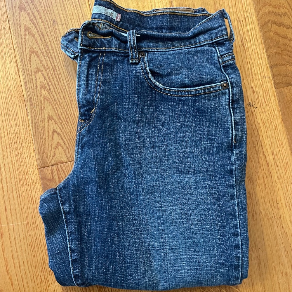 Levi's Straight 505 Mid Rise Jeans Like New